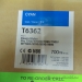 Epson T6362, Photo Cyan Ink Cartridge, High Yield